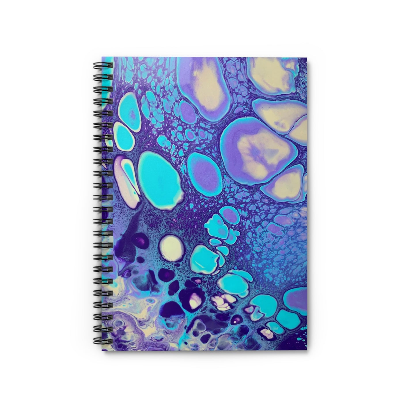 Bespattered Facade Persephone Spiral Notebook - Lined Pages