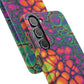 Bespattered Facade Neon Butterfly Snap Case