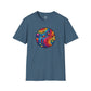 Bespattered Facade Taste the Rainbow Unisex Softstyle T-Shirt