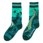 Cute Nessie Crew Socks