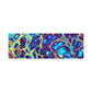 Bespattered Facade Fluid Art Abstract Painting Stretched Matte Canvas Art Prints | Multiple Sizes