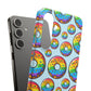 Bespattered Facade Rainbow Sprinkle Donut Snap Case