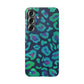 Bespattered Facade Emerald Leopard Snap Case