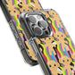 Bespattered Facade 90s Flashback Rainbow Trolls MagSafe Clear Impact Cases