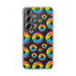 Bespattered Facade Rainbow Sprinkle Donut Clear Case