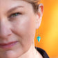 Moonglow Spike Threader Earrings