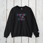 Bespattered Facade Protect the Dolls LGBTQ+ Pride Trans Support Embroidered Crewneck Sweatshirt