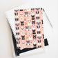 Bespattered Facade "I'm here with my posse" Hardcover Notebook - Unlined (Blank) Pages