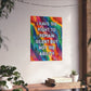 Bespattered Facade "Right to Remain Silent" Giclée Archival Matte Paper Prints