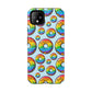Bespattered Facade Rainbow Sprinkle Donut Tough Case