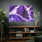 Bespattered Facade Purple Haze Stretched Matte Canvas Art Prints | Multiple Sizes