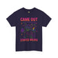Came Out, Stayed Weird – Neon Gremlin Pride T-Shirt | Gildan Unisex Heavy Cotton Tee | LGBTQ+ Graphic Shirt