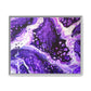 Bespattered Facade Purple Haze Framed Canvas Art Print | 3 Frame Colors | Multiple Sizes