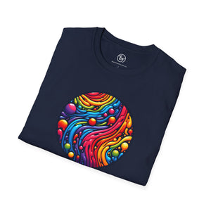 Bespattered Facade Taste the Rainbow Unisex Softstyle T-Shirt