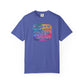 Bespattered Facade "Cause a Scene" Colorful Premium Unisex Comfort Colors Garment Dyed 100% Cotton T-Shirt