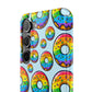 Bespattered Facade Rainbow Sprinkle Donut Slim Case