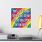 Bespattered Facade "Pick the Fun Option" Rainbow Giclée Archival Matte Paper Prints