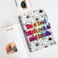 Bespattered Facade Rainbow "Bad Not Sad" Spiral Notebook - Lined Pages