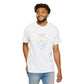 Bespattered Facade Rainbow Heart Line Art Premium Unisex Comfort Colors Garment Dyed 100% Cotton T-Shirt
