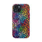 Bespattered Facade Rainbow Paint Splatter Leopard Impact-Resistant Case