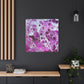 Bespattered Facade Fluid Art Abstract Painting Stretched Matte Canvas Art Prints | Multiple Sizes