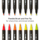 Dual Tip Acrylic Paint Pens - 48 Colors