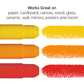 Tempera Paint Sticks, 60 Colors