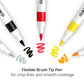 Acrylic Paint Markers, Brush Tip 24 Colors