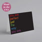 Perfect The Way You Are Pride Greeting Cards, Set of 24