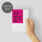 Edgy Christmas Greeting Cards, Set of 24