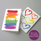 Gay Pride Greeting Cards, Set of 24