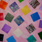 Holographic Resin Coasters Kit
