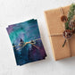 Snowy Night Greeting Cards, Set of 24