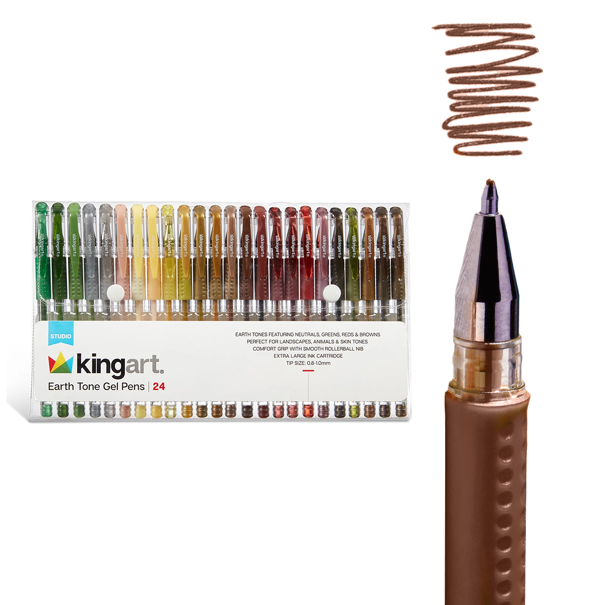 Gel Pens 24 Earth Tone Colors