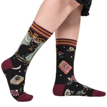 Duchess Shadowfloof's Mew World Order Crew Socks