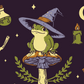 Archtoad of Hatville Crew Socks