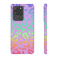 Bespattered Facade Rainbow Leopard Snap Case