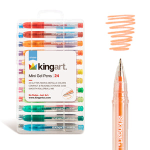 Mini Gel Pens 24 pc