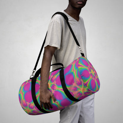 Bespattered Facade Flower Power Duffel Bag | 2 Sizes