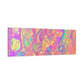 Bespattered Facade Fluid Art Abstract Painting Stretched Matte Canvas Art Prints | Multiple Sizes
