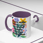 "I'm Just Trying to Have a Nice Day..." Rainbow Flowers Mug | Eight Colors | 11oz or 15oz