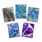 Bespattered Facade Multi-Design Greeting Cards (5-Pack) – Blank Inside