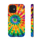 Bespattered Facade Rainbow Tie Dye Tough Case