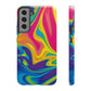 Bespattered Facade Vibrant Flow Impact-Resistant Case