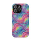 Bespattered Facade Rainbow Nebula Impact-Resistant Case