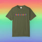 Bespattered Facade Rainbow Bubble Indoorsy Colorful Premium Unisex Comfort Colors Garment Dyed 100% Cotton T-Shirt