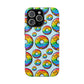 Bespattered Facade Rainbow Sprinkle Donut Impact-Resistant Case