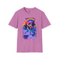 Bespattered Facade Whimsical "Eat the Rich" Orcas Unisex Softstyle T-Shirt