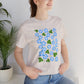 Delphinium Bella Canvas Unisex Jersey Short Sleeve Tee