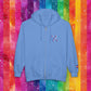Bespattered Facade Protect the Dolls LGBTQ+ Pride Trans Support Embroidered Full-Zip Hoodie